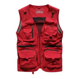 Men's Vests outerwear coats sleeveless vests Work wear mens Tool for men men's without sleeve Tactical military 230420