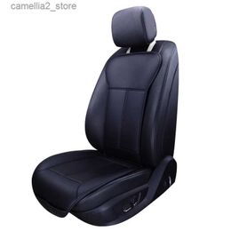 Car Seat Covers New brand PU Leather universal easy Instal car seat cushion stay on seats non-slide auto covers not moves automotive pads Q231120