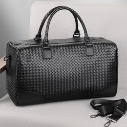 Duffel Bags Large Handbag Men Travel Artificial Leather Bag Fashion Luggage Business Trip Traveling