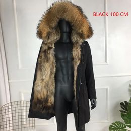 Men's Down Parkas Snow With High Winter Coat quality Real Fur Men s Jackets Parka 231118