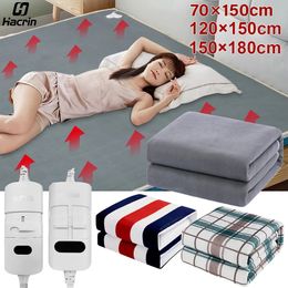 Electric Blanket Electric Blanket 220V Electric Heat Blanket Heating Mat Double Bed Single Bed Thermal Heating Blanket Electric Heating Pad Mat 231120