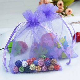 Organza Jewellery Packaging Gift bag Wedding Party Goodie Packing Favours Pouches Drawable Bags Present Sweets Pouches