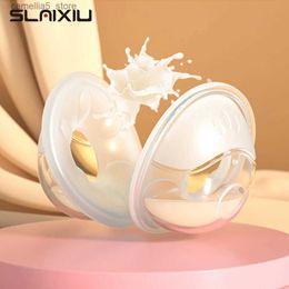 Breastpumps 2Pcs Breast Milk Collector Silicone Baby Breast pump Saver Collector Anti-leakage Milk Reusable Protect Sore Nipples BPA FREE Q231120