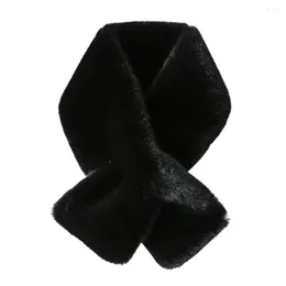Scarves Trendy Cocktail Dress Scarf Cosy Winter Faux Fur For Women Luxurious Plush Neck Collar Evening