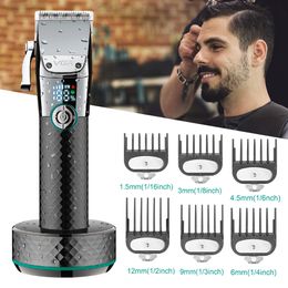 Hair Trimmer Professional Hair Clipper Men's Barber Beard Trimmer Rechargeable Hair Cutting Machine Hair Trimmer For Men Shaver Haircuter 230419