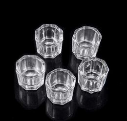 Acrylic Liquid Powder Dappen Dish Glass Crystal Cup Glassware Tool For Nail Art4131658