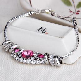 Link Bracelets BN-00112 Fine Jewelry Women Wholesale Items For Resale In Bulk Luxury Valentins Day Gift Girlfriend