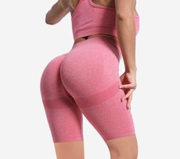 Yoga Outfit Shaping Women Yoga Shorts High Waited Seamless Sports Leggings Womens Fitness Pants Biker Shorts Women1341603