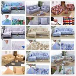Chair Covers Slipcover Elastic Sofa For Living Room Housse Canape Sectional Couch Cover Protector 1/2/3/4 Seater