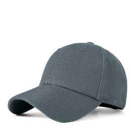 Ball Caps 2023 Adult Solid Colour Wool Big Size Baseball Hat Ladies Blank Sport Cap Man Plain Snapback Caps 55-60cm 60-65cm Y23