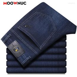 Men's Jeans Demin Trousers Casual Pants Spring Cargo Men Fashion Clothing Pockets Autumn Sweatpant Fit Full Length
