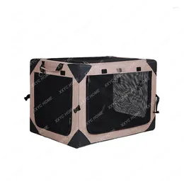 Cat Carriers Car Kennel Dog Cage Artefact Trunk Large Medium And Small Pet Safety Seat Foldable