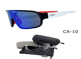 OriginalNew POC Cycling Glasses Bike Sport Sunglasses Men Women Mountain Bicycle Cycle Eyewear lentes de sol para Outdoor Eyewear9524361