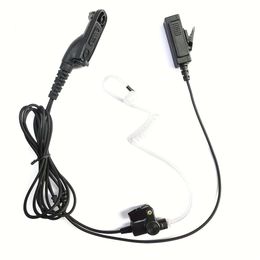 7550 7550e VL 6000 APX 4000 XPR 6350 6550 7350e 7580e Earpiece Headset for Motorola Radio with Acoustic Tube and PTT Mic e