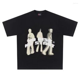 Men's T Shirts 2023 Oversized Shirt Men Quick Drying Hip Hop T-Shirt Vintage Streetwear Harajuku Fashion Short Sleeve Top Gothic Clothes