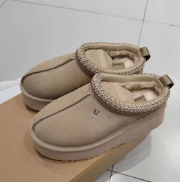 Kids Toddler Tasman ugglie-06 Slippers Tazz Baby Shoes Chestnut Fur Slides Sheepskin Shearling Classic Ultra Mini Boot Winter Mules Slip-on Wool Little Big 5520ess