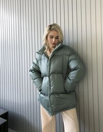 Women's Down Parkas Thick Warm Fluff Parka For Women Female Winter Jacket Stylish Coat Waterproof Outerware 2023 231120