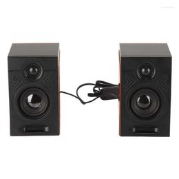 Combination Speakers PC HiFi Deep Bass Adjustable Volume Plug And Play Desktop For TVs Computers Laptops Phones
