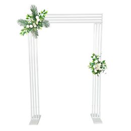decoration 1pcs 3pcs Square Wedding Arch Luxury Gold Metal Wedding Arch Backdrops For Wedding Events imake825
