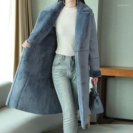 Women's Trench Coats Women's Winter And Autumn Coat Woollen Shawl Warm Solid Colour Ladies Fashion Loose Cape Cardigan Clothes