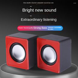 Combination Speakers Mini Computer Speaker Desktop Stereo 2.0 Portable Office Laptop Home Wired Small