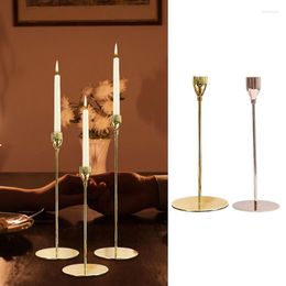 Candle Holders Metal Creative Pillar Candlestick Multi Use Table Stand For Wedding Holding Ornaments Tools Supply
