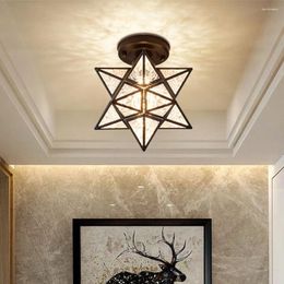 Ceiling Lights Nordic Modern LED Light Crystal Creative Design Lamp Indoor Lighting Fixtures Hallway Balcony Aisle Lustre E27