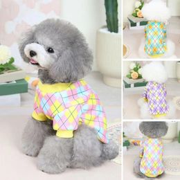 Dog Apparel Shirt Comfortable Puppy Clothes Cute Soft Pet Autumn Printed Sweater