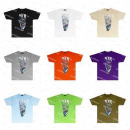 Summer Casual Mans T Shirt Designer Street Hip Hop Style Short Sleeve Tops Tide Letter Printed Tees Men Women Loose Tshirt