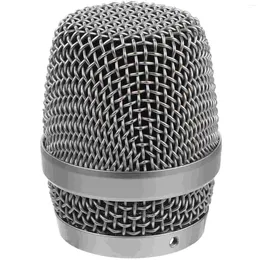 Microphones Microphone Head Cover Metal Mic Ball Stainless Steel Grille Replacement Compatible For BS-780/BS-790