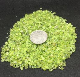 Olivine Natural Green Peridot Gravel Crystal Jewelry Quartz Tumbled Stone Minerals Chips For Wedding anniversary Gift decoration5596717