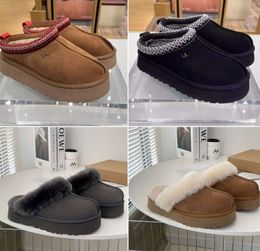 1uggslies-50 boots Designer Tasman Slipper Australia Fluffy Platform Tazz Slides Wool Shoes Winter Boot Sheepskin Fur Classic Brand Casual 9023ess