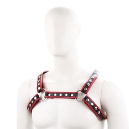 Men's Vests Sexy Cosplay Tops Straps for Sexual Man