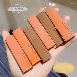 Lip Gloss 6 Colors Lipstick Matte Velvet Sexy Red Tint Makeup Waterproof Lipgloss Stick Women Korean Cosmetics