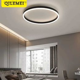 Ceiling Lights Modern Round LED Ceiling Lamp Indoor Lighting Living Room Bedroom Study Ceiling Lights Surface Home Decoration Luminaria Q231120