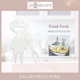 Forks Mini Fork Versatile Safe Practical Convenient Selling Children Snack Cake Kitchen Utensil Stainless Steel