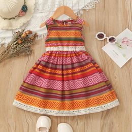 Girl Dresses Personality Baby Cotton Dress Designs Colourful Girls Cute Summers 3 Years For A 4 Year Old