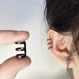 Backs Earrings Ohm Wave C-shaped Auricular Ear Bone Clip Five-piece Set Of Pierced High-end Buckles