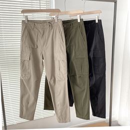 Mens pant Casual Cargo pants Summer Breathable Fashion trousers With Pockets nylon pants work practical Wear-resistant size 30-36