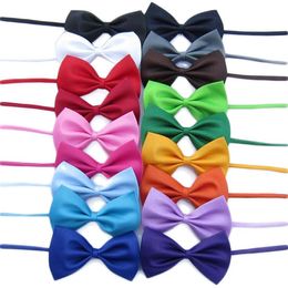 Adjustable Dog Cat bow tie neck pet dog bow tie puppy bows pet bow tie different colors supply LL