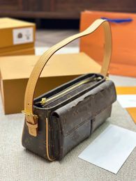 Luis Vuittons Handbag Bag Lvse Designer Louisehandbag Bags Underarm Women Designer Luxury Shoulder Bag Camel Middle Age Bags Multi Pocket Design
