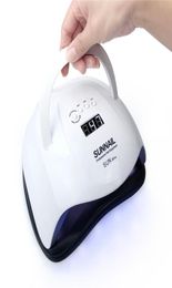 Tamax SUN X Plus 80W UV Nail Dryer UV LED Nail Lamp 42w LEDs for Gel Polish Curing Lamp Manicure Nail art tool2996077