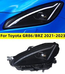 Car Head Light For Toyota GR86 Headlights 20 21-2023 Subaru BRZ Headlight All LED Daytime Lights Dynamic Turn Signal Lamp