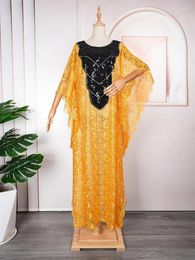 Ethnic Clothing African Muslim Kaftan Dubai Abaya Maxi Dresses For Women Robe Traditional Dashiki Boubou Wedding Party Dress Gown Islam