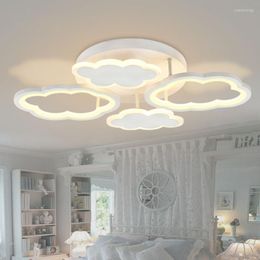 Chandeliers Modern Ceiling Cloud Light Cartoon Creative For Bedroom Living Room Study Home Fixture Decoration Interior Lighting