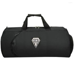 Duffel Bags Angers SCO Bag Les Scoistes Exercise Travel Tote Train Sling Handle Trip Duffle Print Luggage