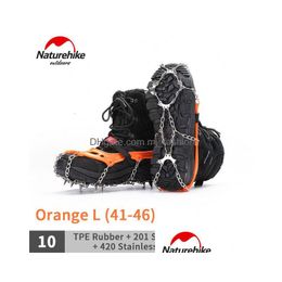 Cords, Slings And Webbing Cords Slings And Webbing Outdoor Crampons 10 25 Teeth Stainless Steel Snow Non Slip Mountaineering Claw Shoe Dhnpr