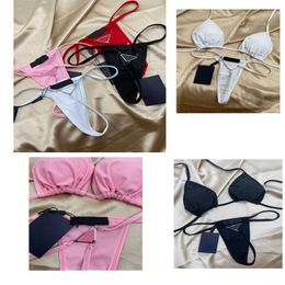 Kadın Bikini Moda Mayo Kadın Mayo Yüksek Element Bikini Kadın İki Parça Seti Şık Sütyen Külot Setleri 4 Renkli Bikini