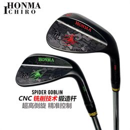 Spider Golf Wedges with Shaft for Men, Silver CNC, Milling Forging, black 50.52.54.58.60 Degrees, Original Brand, New