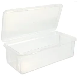 Plates Refrigerator Cake Case Bread Storage Box Clear Plastic Container Fridge Fruit Canister